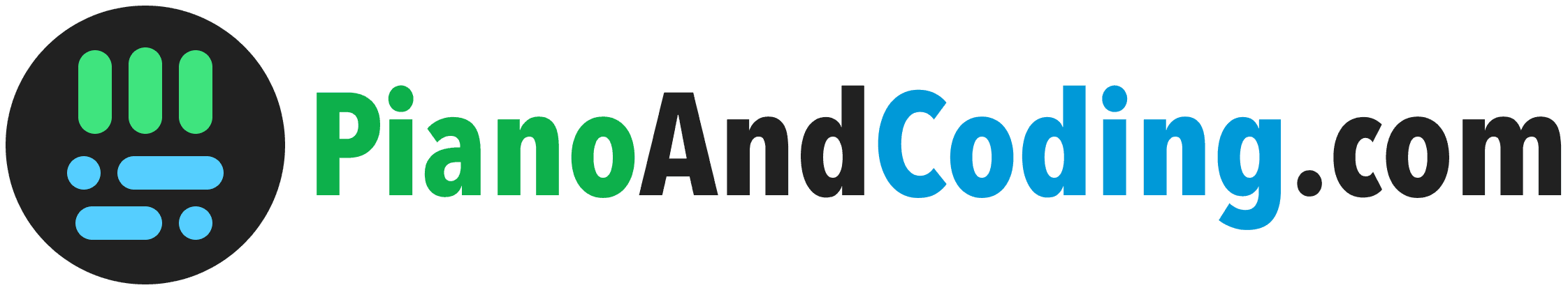 Piano and Coding Logo